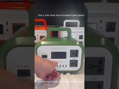 Estación de energía portátil de alta eficiencia con sistema de respaldo Bluetooth para el hogar