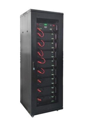 Gabinete de almacenamiento de batería de litio de respaldo de UPS de hotel multiuso con pantalla LCD
