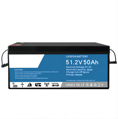 Reemplazo impermeable 51.2V 50AH de SLA de la batería de litio LifeP04 con Bluetooth