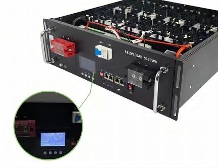 célula de la batería de ión de litio LFP de 16S3P 30KWH para el sistema de almacenamiento de energía solar híbrido