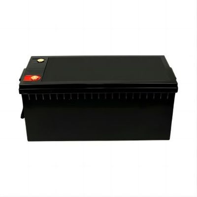Poder de alto rendimiento respetuoso del medio ambiente 12.8V 220AH Matt Black con la batería de litio de la célula LifeP04 de BYD para rv