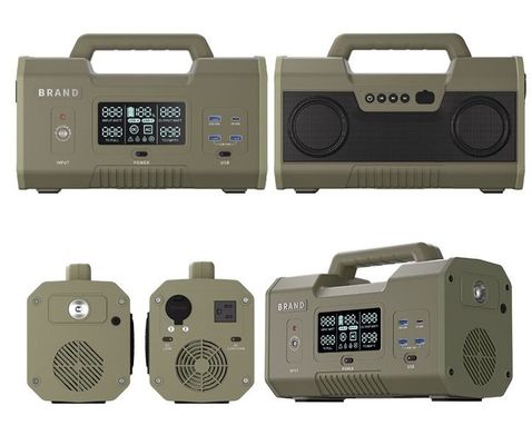 central eléctrica portátil de la emergencia de 220V 50HZ, fuente de alimentación móvil al aire libre estable