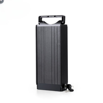 Serie posterior 10.4AH de la cola de la suspensión de la bici del litio de 10S4P 36V/48V del negro eléctrico de la batería