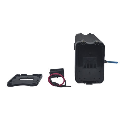 1500 Tiempos de ciclo Mango portátil 36V 10AH Paquete de bicicleta eléctrica de aluminio negro con candado seguro para bicicleta eléctrica plegable