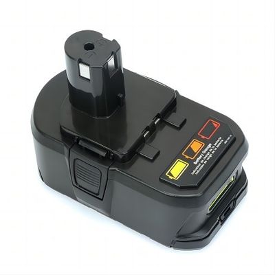 Batería de carga práctica del taladro del ciclo profundo, 18V 4000 MAH Cordless Power Tool Battery