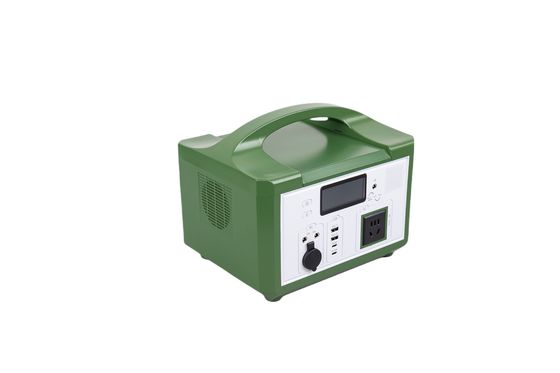 Cargador rápido MPPT Cotroller solar 600W Potencia Casilla de plástico verde Generador solar para sistema de respaldo al aire libre