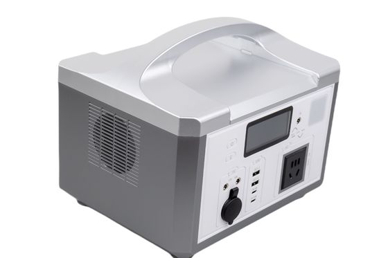 220V 50HZ DC12 300W AC Swtich QC3.0 Banco de energía solar portátil con luz LED para el sistema de almacenamiento de energía