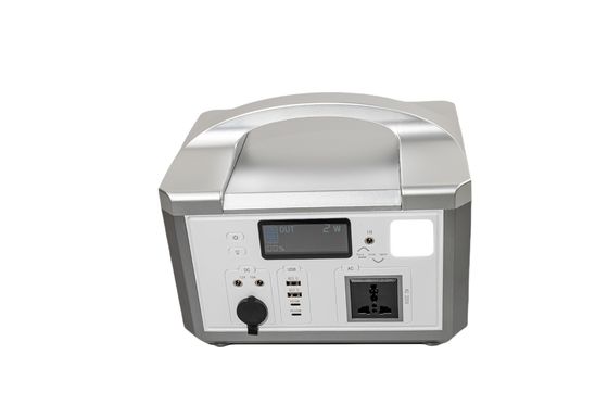 Luz LED / Luz SOS 300W Fuente de alimentación de energía exterior con carga inalámbrica Banco de energía solar portátil para senderismo al aire libre