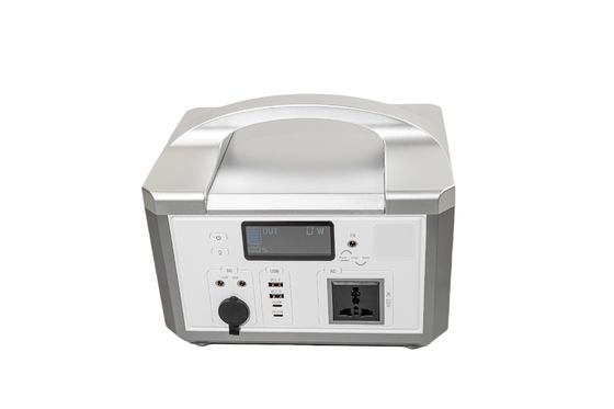 IP65 Fuente de alimentación portátil LifePO4 600WH Batería Potencia de salida Hasta 1200W Generador de energía solar para uso en el campamento / hogar