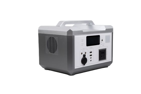 Silver Shell Ultra Output Power 600W EU Adaptador Banco de energía de carga con pantalla de pantalla LCD para camping de RV al aire libre