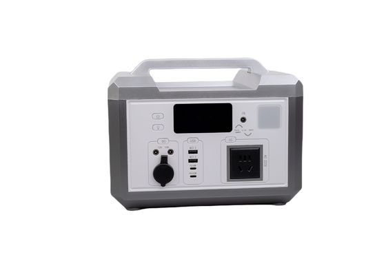 Silver Shell Ultra Output Power 600W EU Adaptador Banco de energía de carga con pantalla de pantalla LCD para camping de RV al aire libre