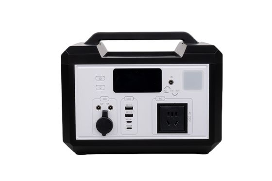 Alta eficiencia 220V/110V AC Recargable Lifepo4 Pack de energía portátil con carga inalámbrica para el sistema solar fuera de la red