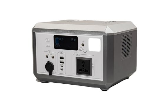 Interruptor de transferencia gratuito tomas de corriente alterna 600W PV Carga Mejor estación de energía con luz SOS para suministro de energía de emergencia