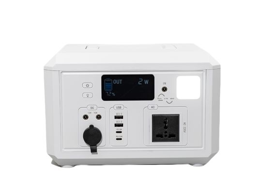 Recarga de reemplazo de anclaje 576WH LifePO4 Batería Estación eléctrica de acampada con paquete de baterías de material a prueba de fuego