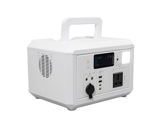 Recarga de reemplazo de anclaje 576WH LifePO4 Batería Estación eléctrica de acampada con paquete de baterías de material a prueba de fuego