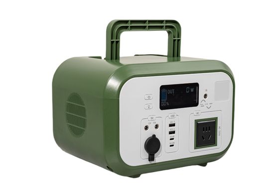 Alta densidad de energía Retardante de llama verde DC 12v Pack de energía portátil con Bluetooth para drones
