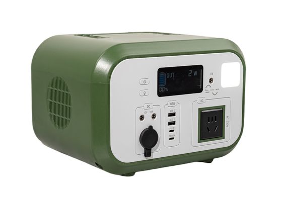 Alta densidad de energía Retardante de llama verde DC 12v Pack de energía portátil con Bluetooth para drones