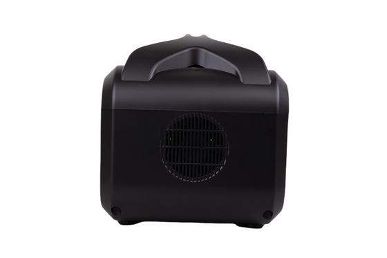 600W Matt Black Revestimiento de plástico de alta eficiencia MPPT Soporte Banco de energía solar móvil con Bluetooth