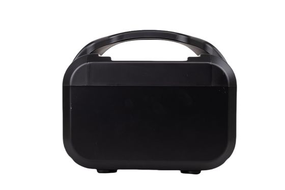 600W Matt Black Revestimiento de plástico de alta eficiencia MPPT Soporte Banco de energía solar móvil con Bluetooth
