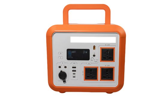 CE aprobado 1500W salida de corriente alterna generador de energía portátil de onda senoidal pura con LCD para el arranque de auto / camping RV