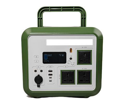 Generador de energía portátil con batería LFP recargable de alto rendimiento de hasta 3000W con panel solar portátil de 400W