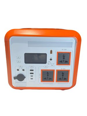 CE aprobado 1500W salida de corriente alterna generador de energía portátil de onda senoidal pura con LCD para el arranque de auto / camping RV