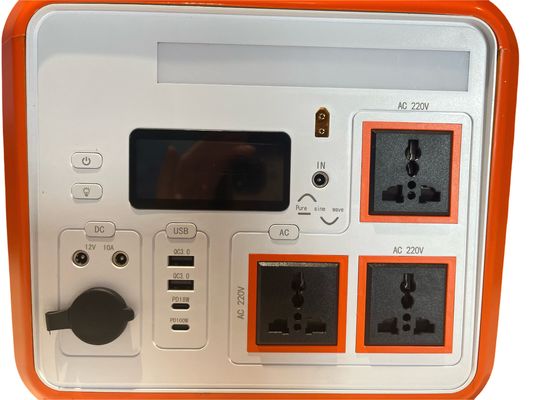 1152WH Ultra Gran Capacidad DC12V AC 110V ROHS Aprobada Estación de energía portátil con panel solar para el suministro de energía UPS