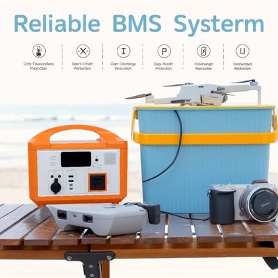IP51 impermeable 600W AC 12V MPPT Controlador solar Estación de energía solar portátil con aprobación CE para cortadora de cortes / taladro eléctrico