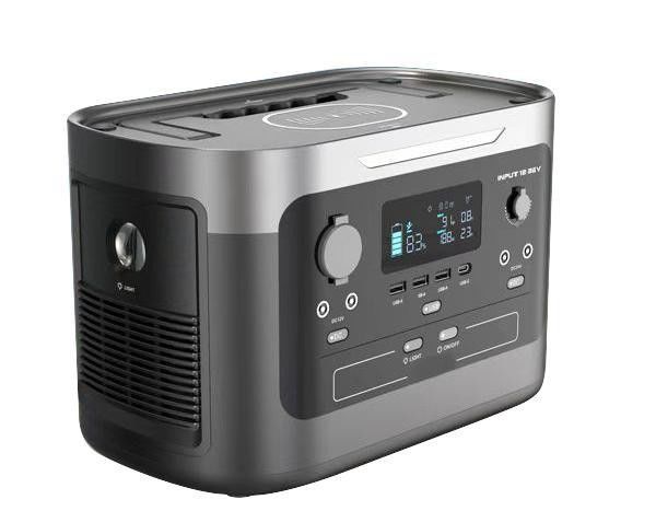 Central eléctrica portátil impermeable 1000W, fuente al aire libre portátil del estado de excepción del CE
