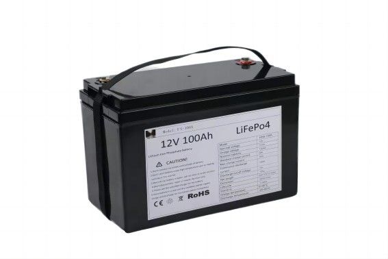 Batería de litio solar doméstica LifeP04 de resistencia interna baja de ciclo más largo 1280WH con BMS para instrumentos de medición