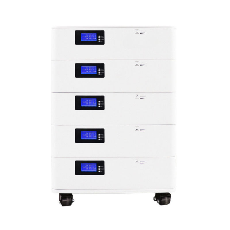 Bluetooth Inversor solar de tres fases de contacto seco LifePO4 Batería 5KWH 10KWH para el sistema de almacenamiento de energía solar