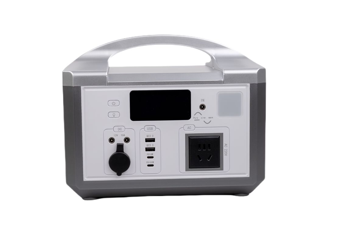 50HZ/60HZ AC Outlet Flash Generador solar de peces Almacenamiento de energía portátil con carga de paneles solares para equipos de oficina