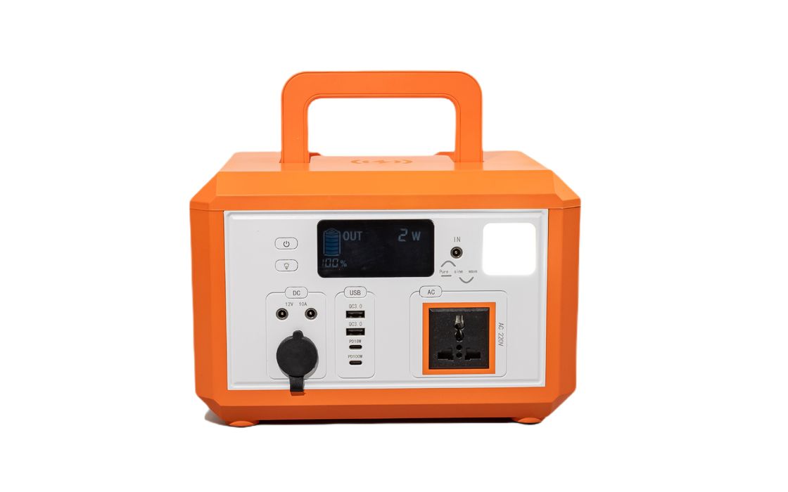 Recarga LifePO4 3.2V15AH Batería de alta densidad de energía 220V 110V Estación de energía portátil con LCD para herramientas eléctricas