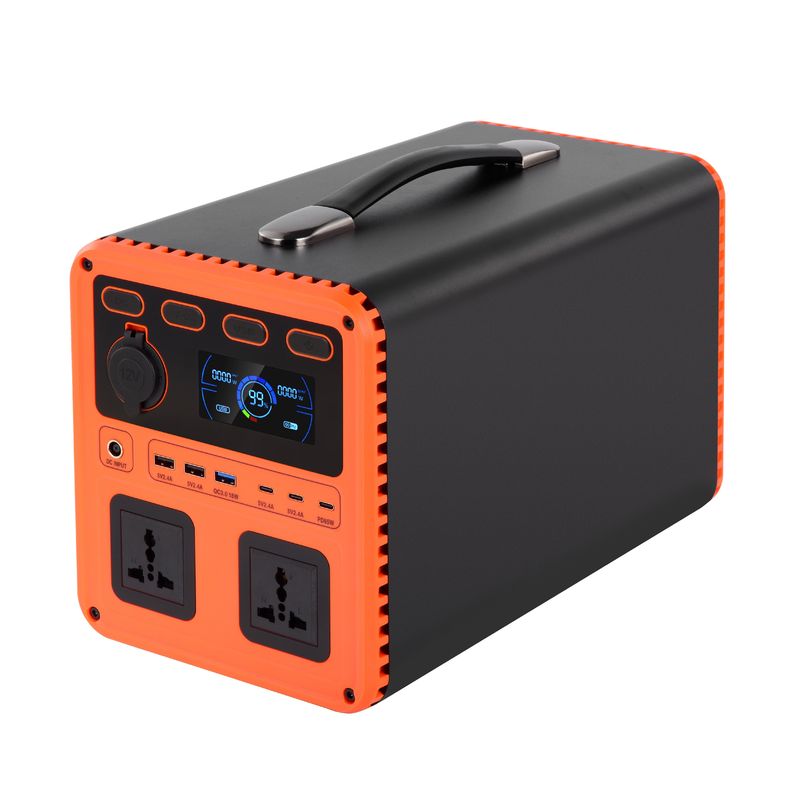 220V / 110V Carga rápida en 2,5 horas MPPR apoya estación de energía portátil con APP / Bluetooth para apagones al aire libre